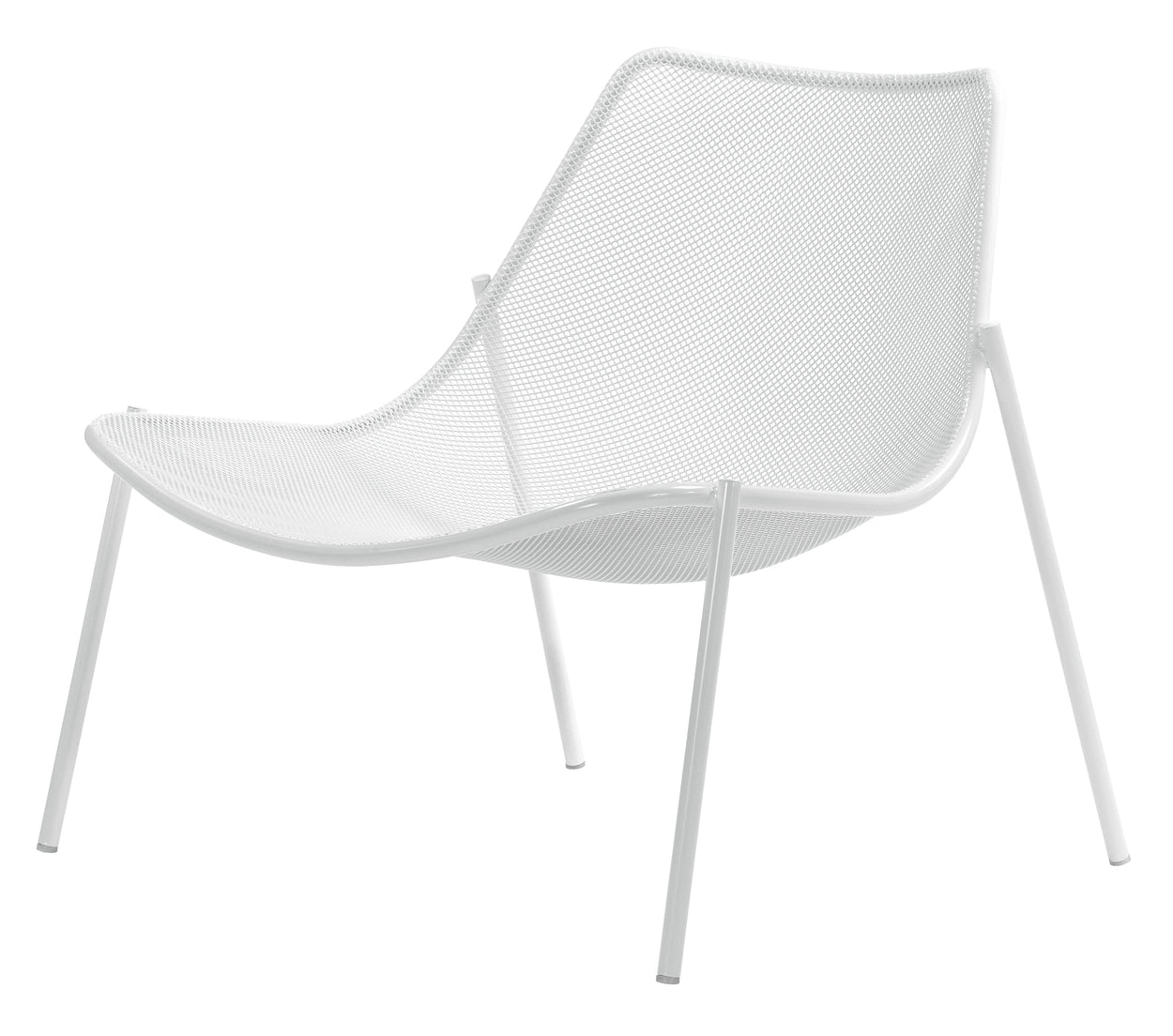 Round Lounge chair / 2 stuks