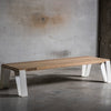 Muse Bench 240cm - Wit
