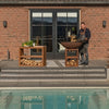 Tavolo Large - Corten/Black