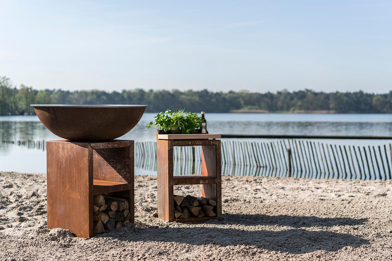 Piatto Large 94cm - Corten