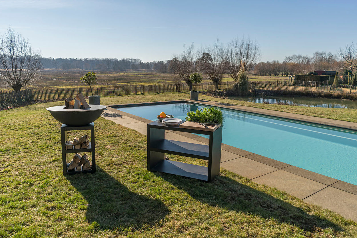 Piatto Medium 84cm - Corten