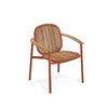 Twins armchair Aluminium + Teak / 2 stuks