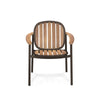 Twins armchair Aluminium + Teak / 2 stuks