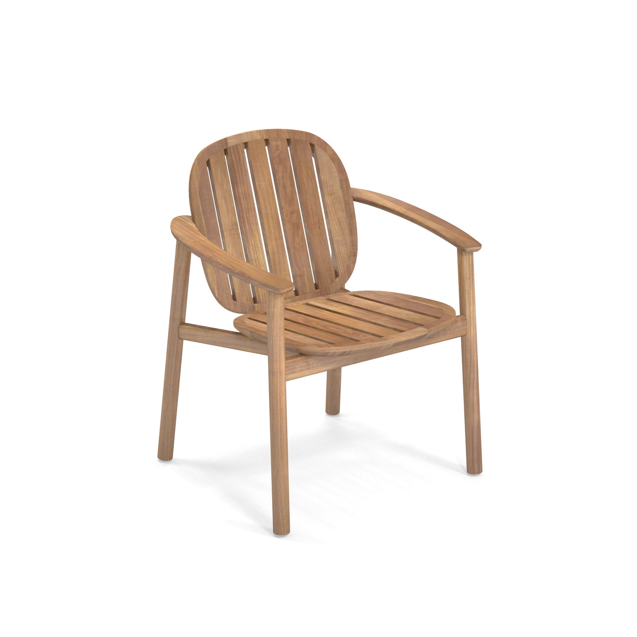 Twins armchair Teak / 2 stuks