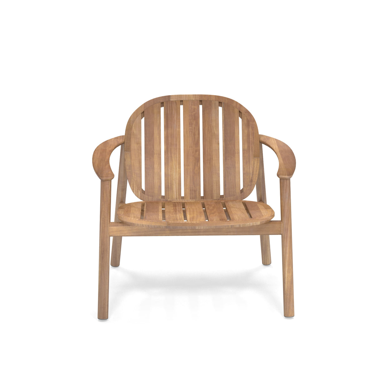 Twins lounge chair Teak / 2 stuks