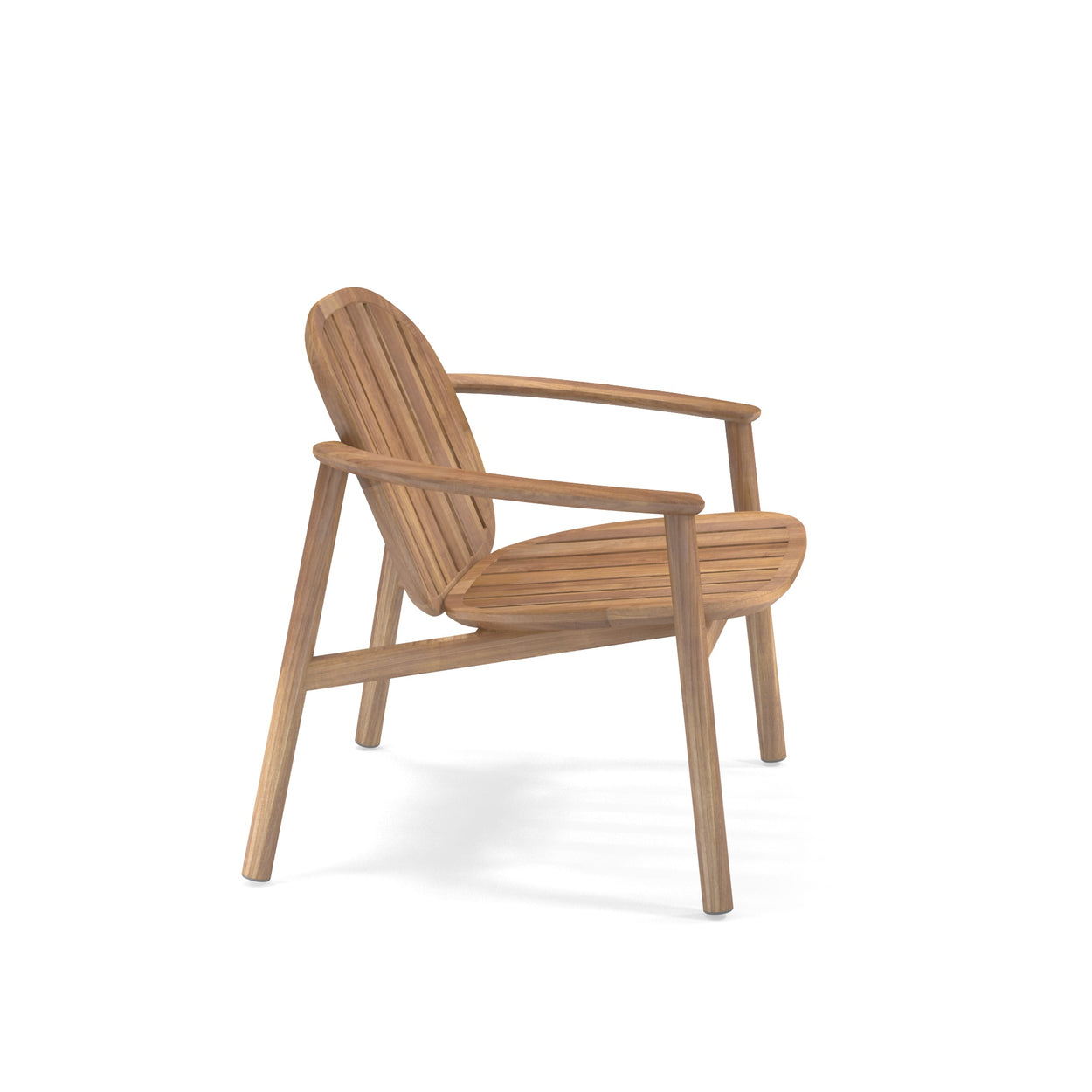 Twins lounge chair Teak / 2 stuks