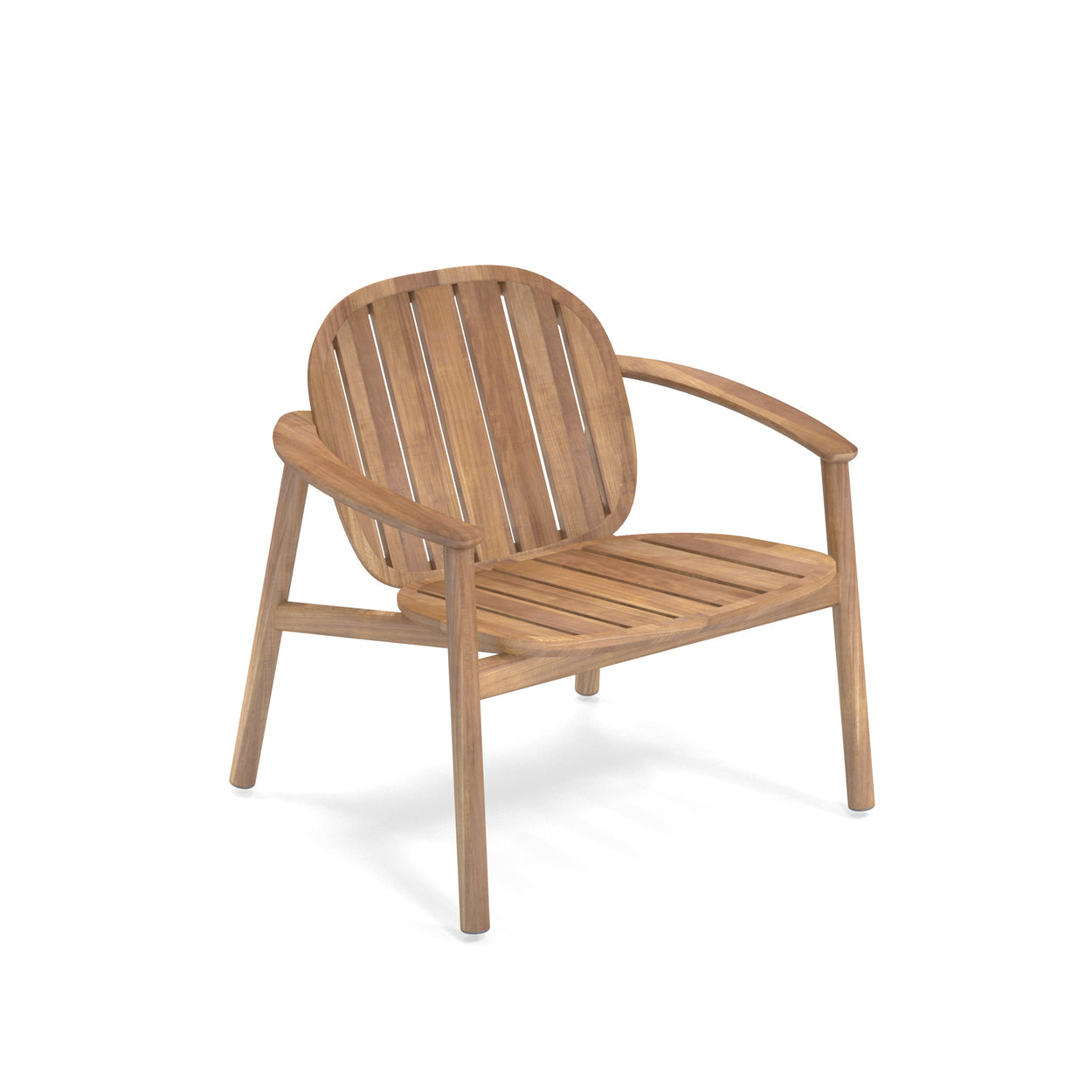 Twins lounge chair Teak / 2 stuks