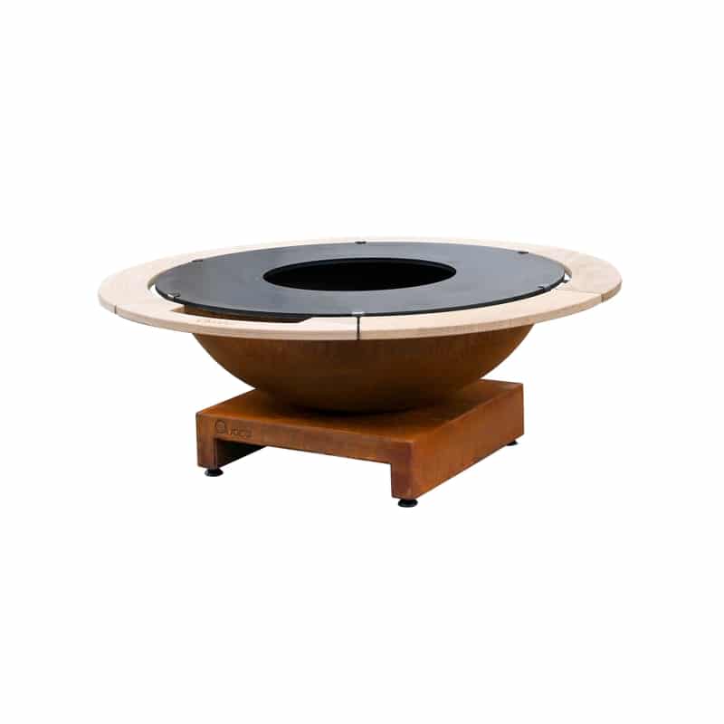 Piatto Basso Medium 84cm - Corten