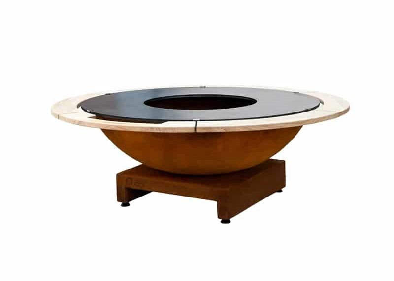 Piatto Basso Large 94cm - Corten