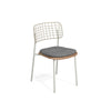 Lyze chair Aluminium + Teak / 2 stuks