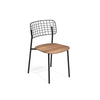 Lyze chair Aluminium + Teak / 2 stuks