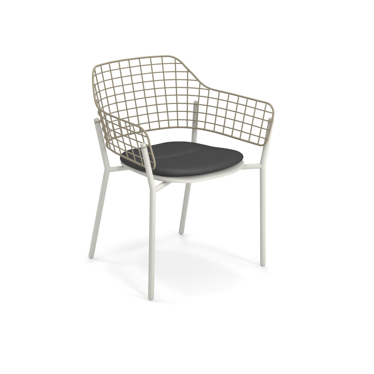 Lyze armchair Aluminium / 2 stuks