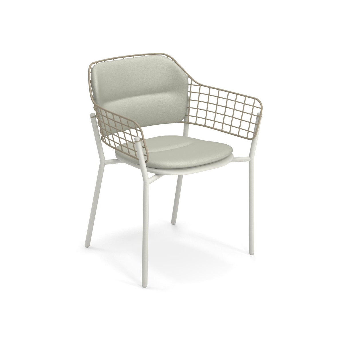 Lyze armchair Aluminium / 2 stuks