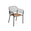 Lyze armchair Aluminium + Teak / 2 stuks