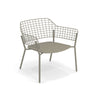 Lyze Lounge chair Aluminium / 2 stuks