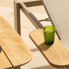 Shine Accessoire Sunbed Armleuning Teak