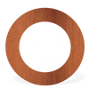 Rosette 200mm - Corten/Black