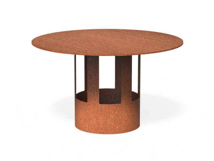 Regenkap 150mm - Corten/Black