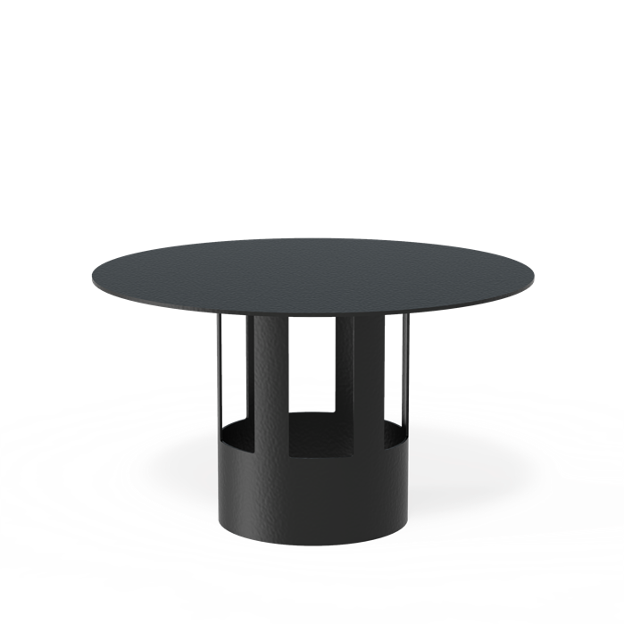 Regenkap 150mm - Corten/Black