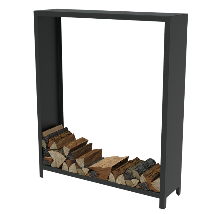 Logg Houtopslag hoog - Black