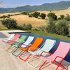 Bahama Deck chair - Rood/geel