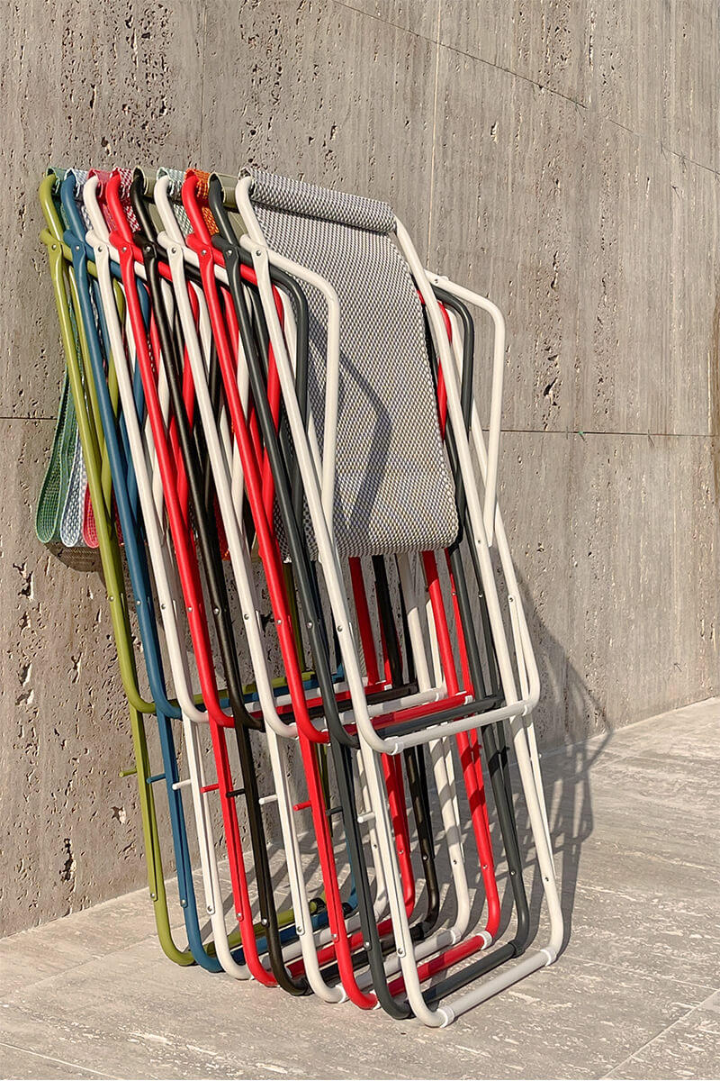 Bahama Deck chair - Rood