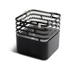 Cube Fire Basket Black