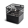 Cube Fire Basket Black