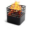 Cube Fire Basket Black