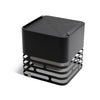 Cube Fire Basket Black