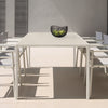 Terramare table - Aluminium