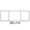 Set Plus4 tafel 220x90 verlengbaar+110, Apero chair x4 en Apero armchair x6