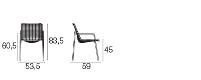 Rio R50 armchair / 2 stuks