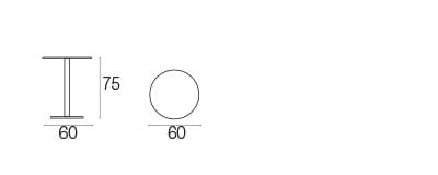 Thor tafel rond - 2 sizes