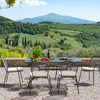 Set Nova tafel 80x80 / Ronda Armchair x2