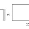 Terramare tafel - Aluminium