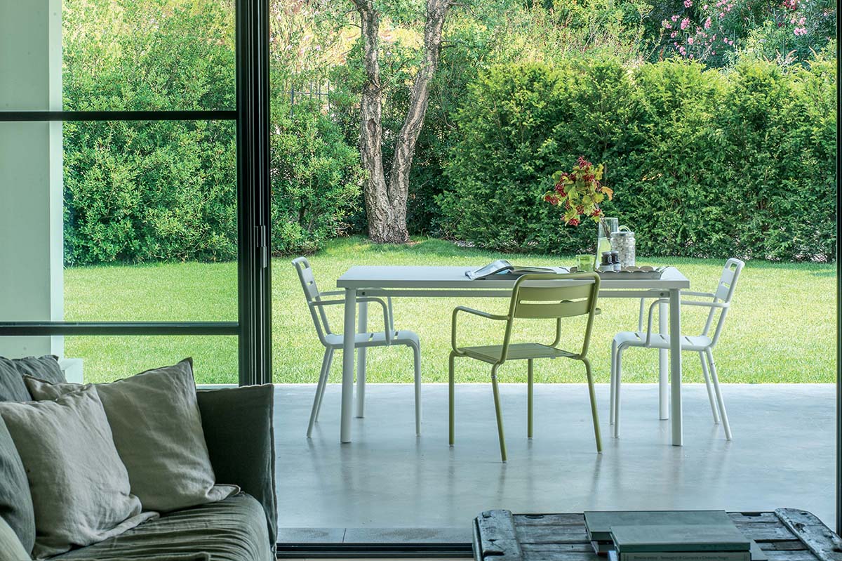 Star chair Aluminium / 2 stuks