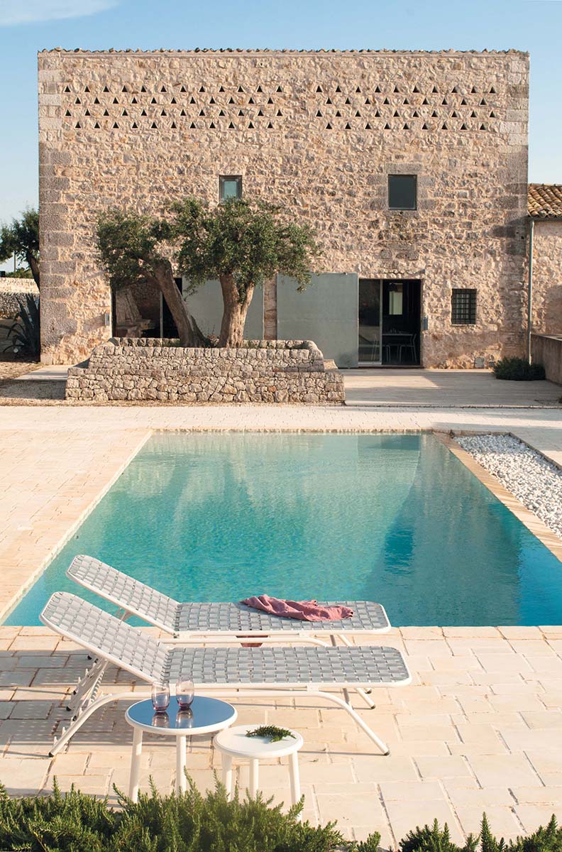 Yard Sunbed, Aluminium