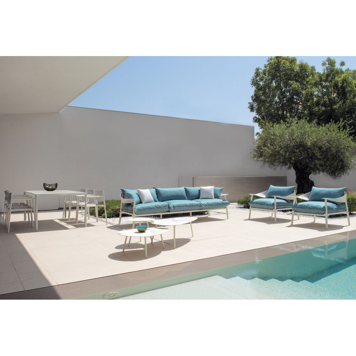 Terramare table - Aluminium