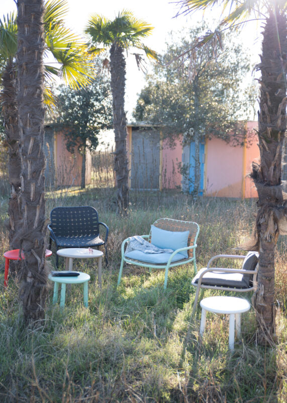 Yard Lounge chair Aluminium / 2 stuks