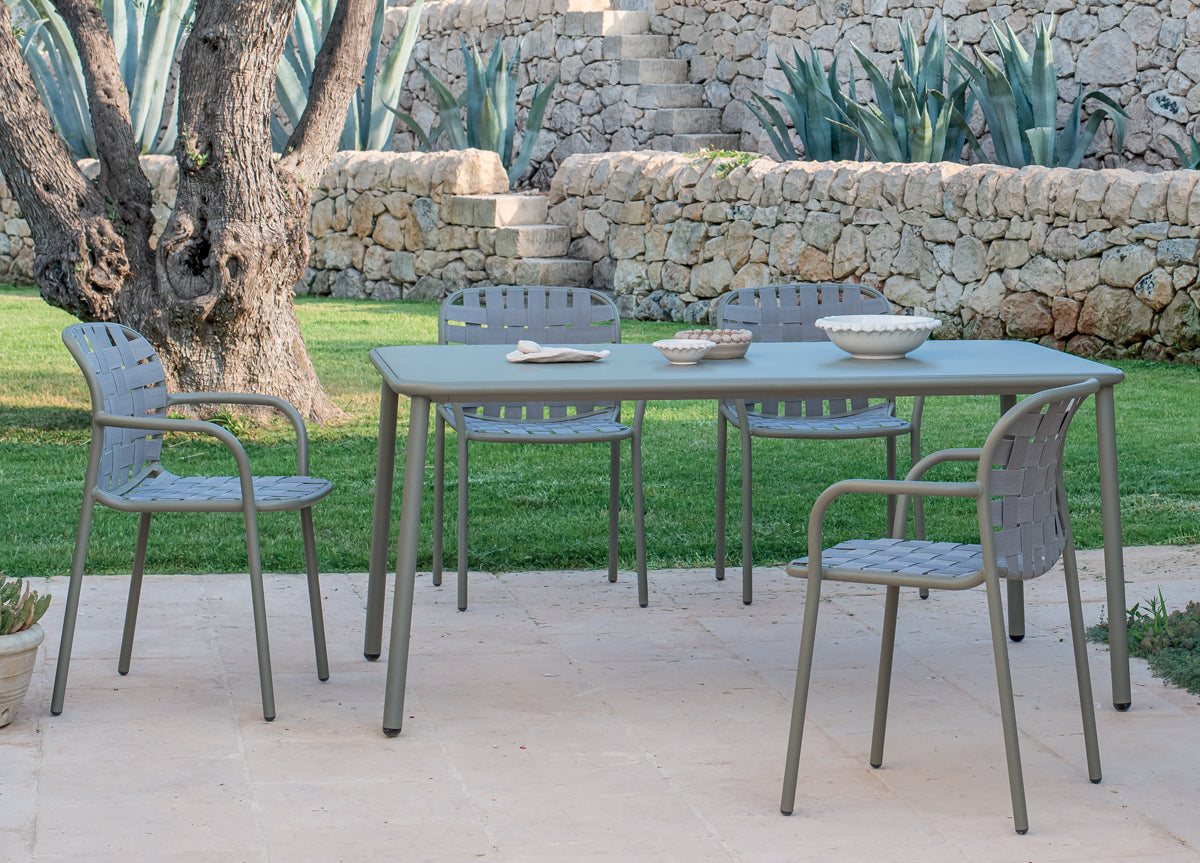 Yard tafel Aluminium