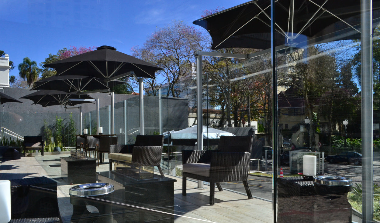 Paraflex standaard - MONO Balkonparasol - Rond