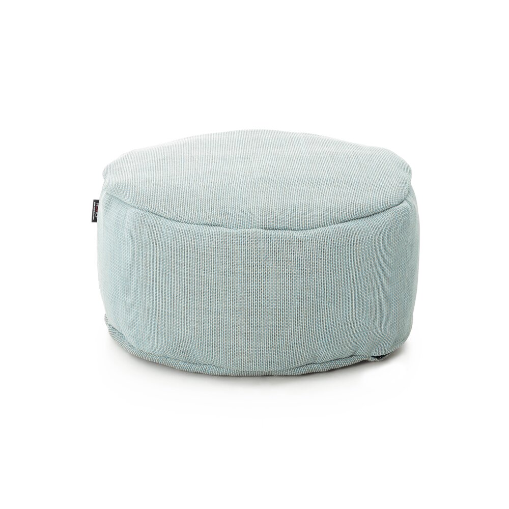 Dotty Poef rond 70cm out/indoor Pastel blauw