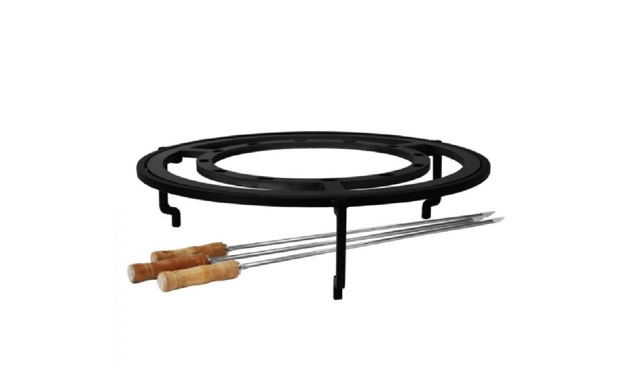 Set Braziliaanse Grill 3-delig - 2 sizes