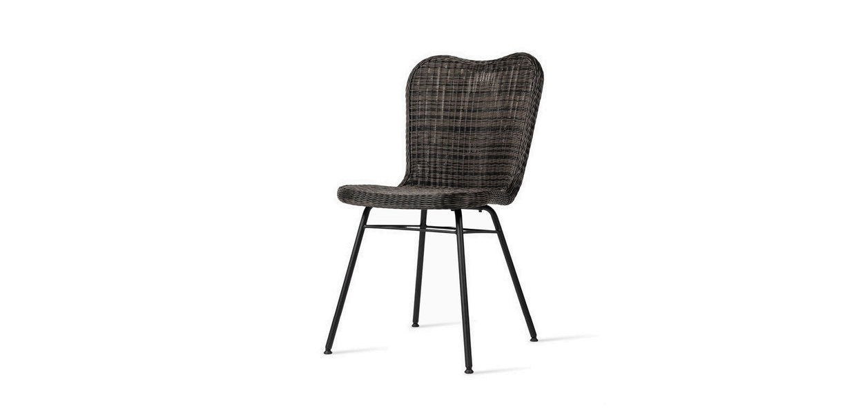 Lena Dining chair - steel A base