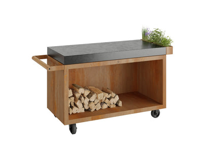 Mise en Place Table 135 PRO - Corten