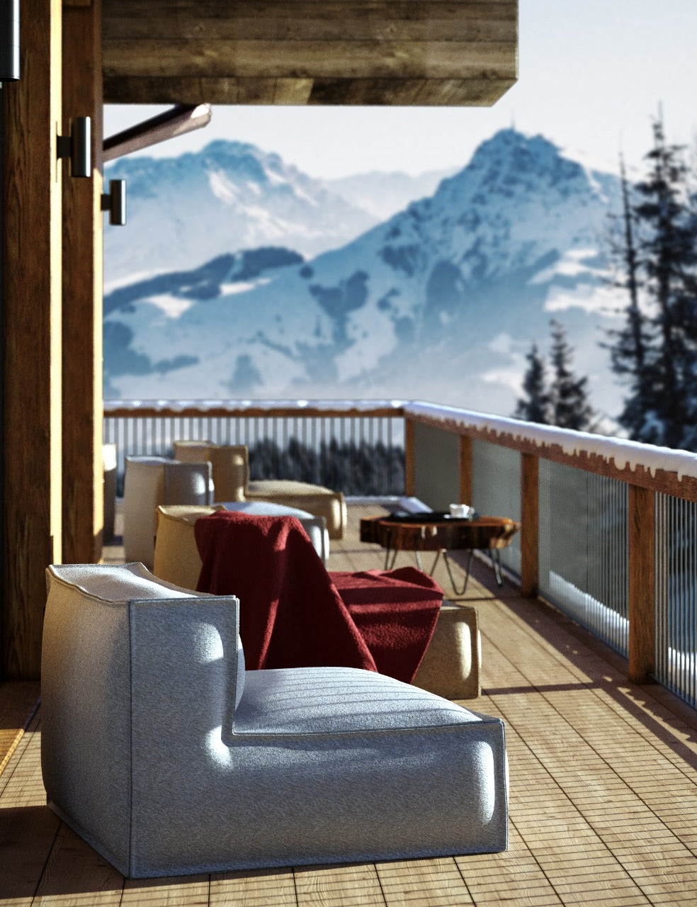 Silky Single Seat out/indoor