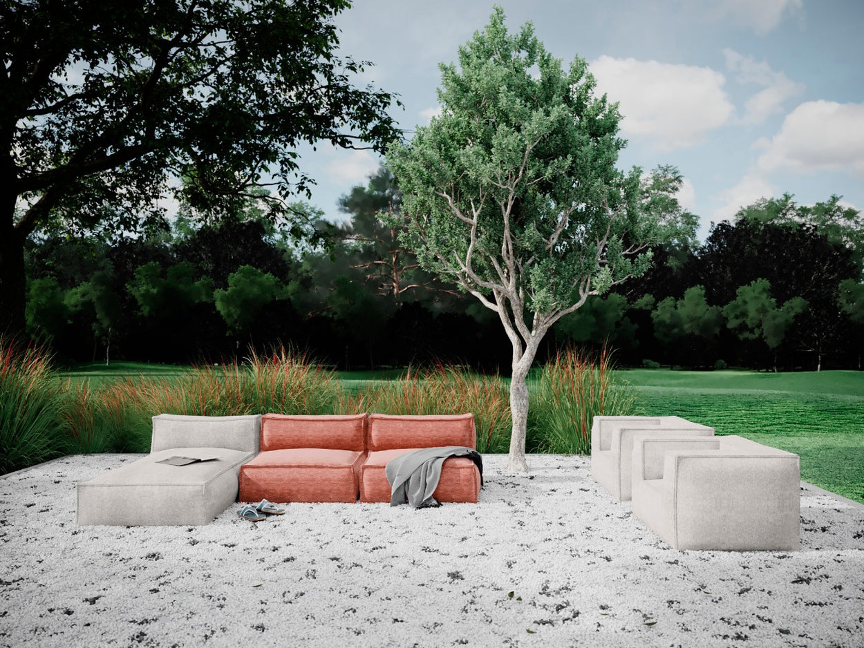 Silky Long chair out/indoor