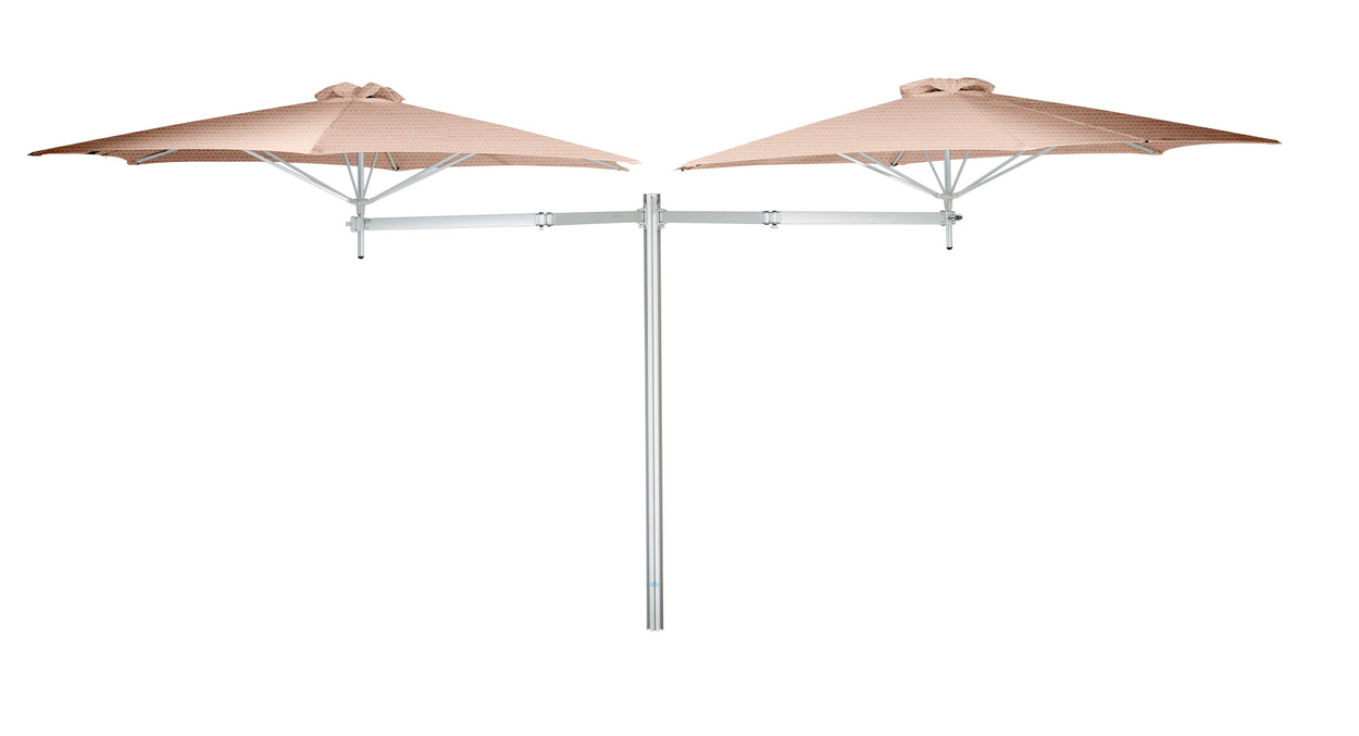 Paraflex standaard - DUO parasol - Rond
