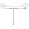 Paraflex standaard - DUO parasol - Rond
